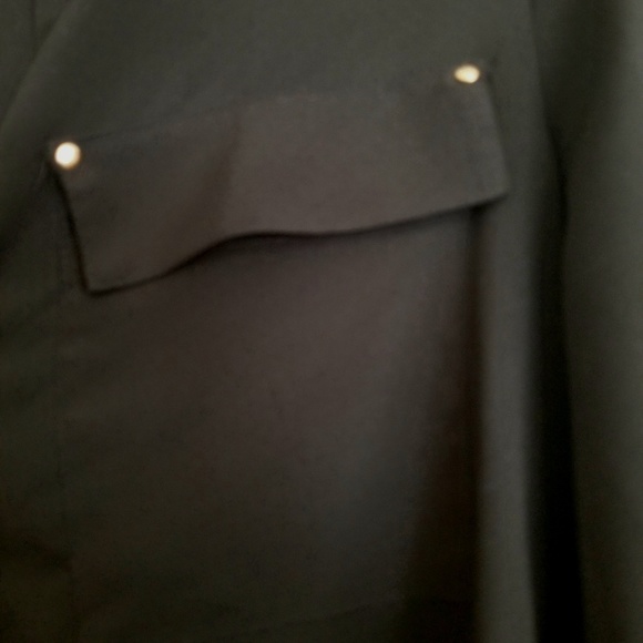 2 for $36 Premise Studio Black Long Sleeve Blouse - Picture 2 of 5